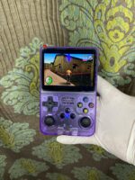 Retro gaming console R36S (Purple) - Image 3