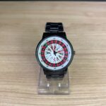 Spinning Roulette Dial Watch – Dynamic Design with Rotating Center