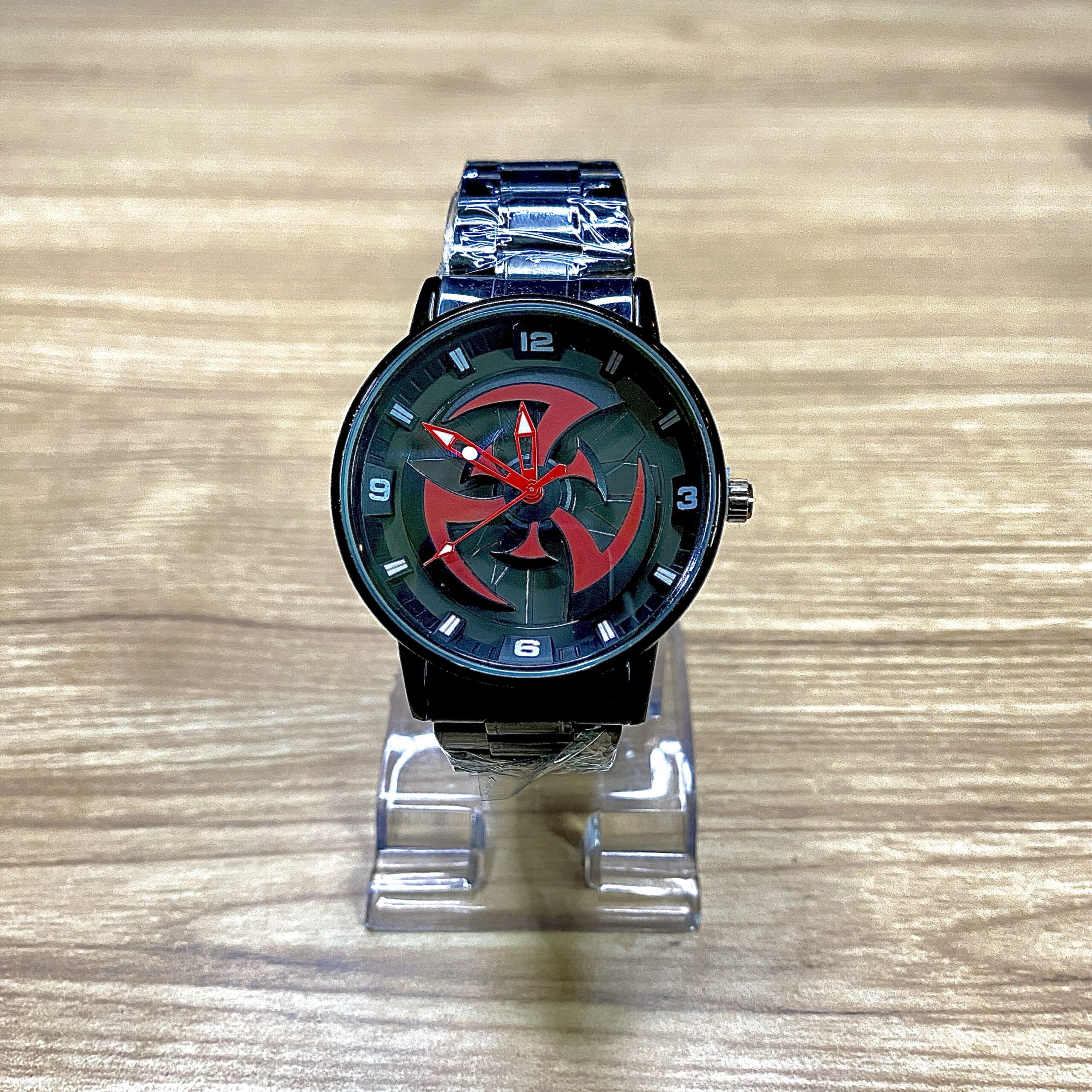 img_7629 Obito Kakashi Sharingan Gyro Watch Red Naruto Watch India