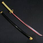 Demon Slayer Yoriichi Tsugikuni iconic Cosplay Replica Premium Life Size Wooden Katana [104 CM] || DEMON SLAYER