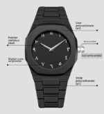CZA Black Silver Aura Watch - Image 2