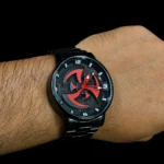 Obito/Kakashi Sharingan – Gyro Watch (Red) - Image 2