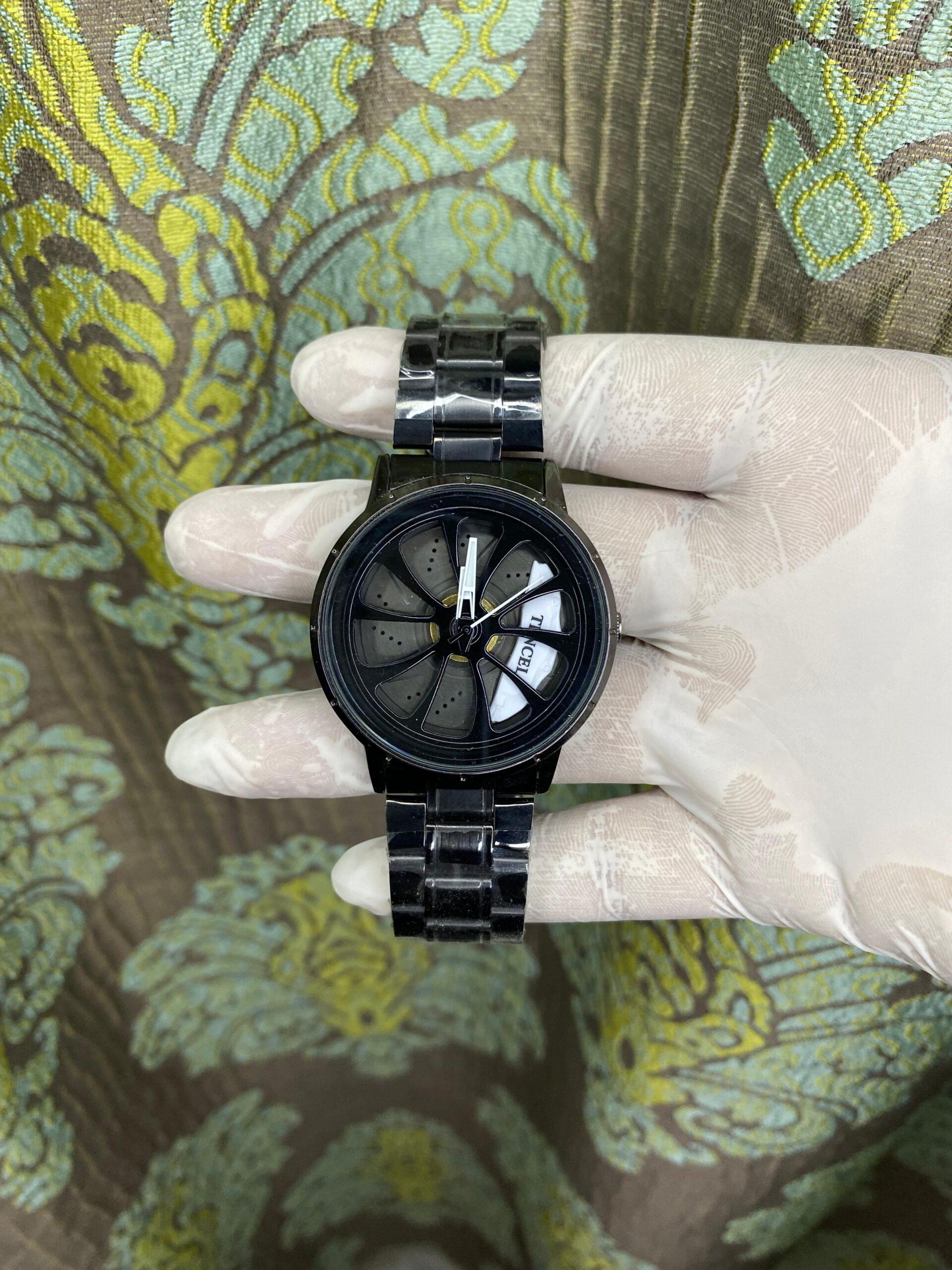 Mustang (White) - Gyro Watch