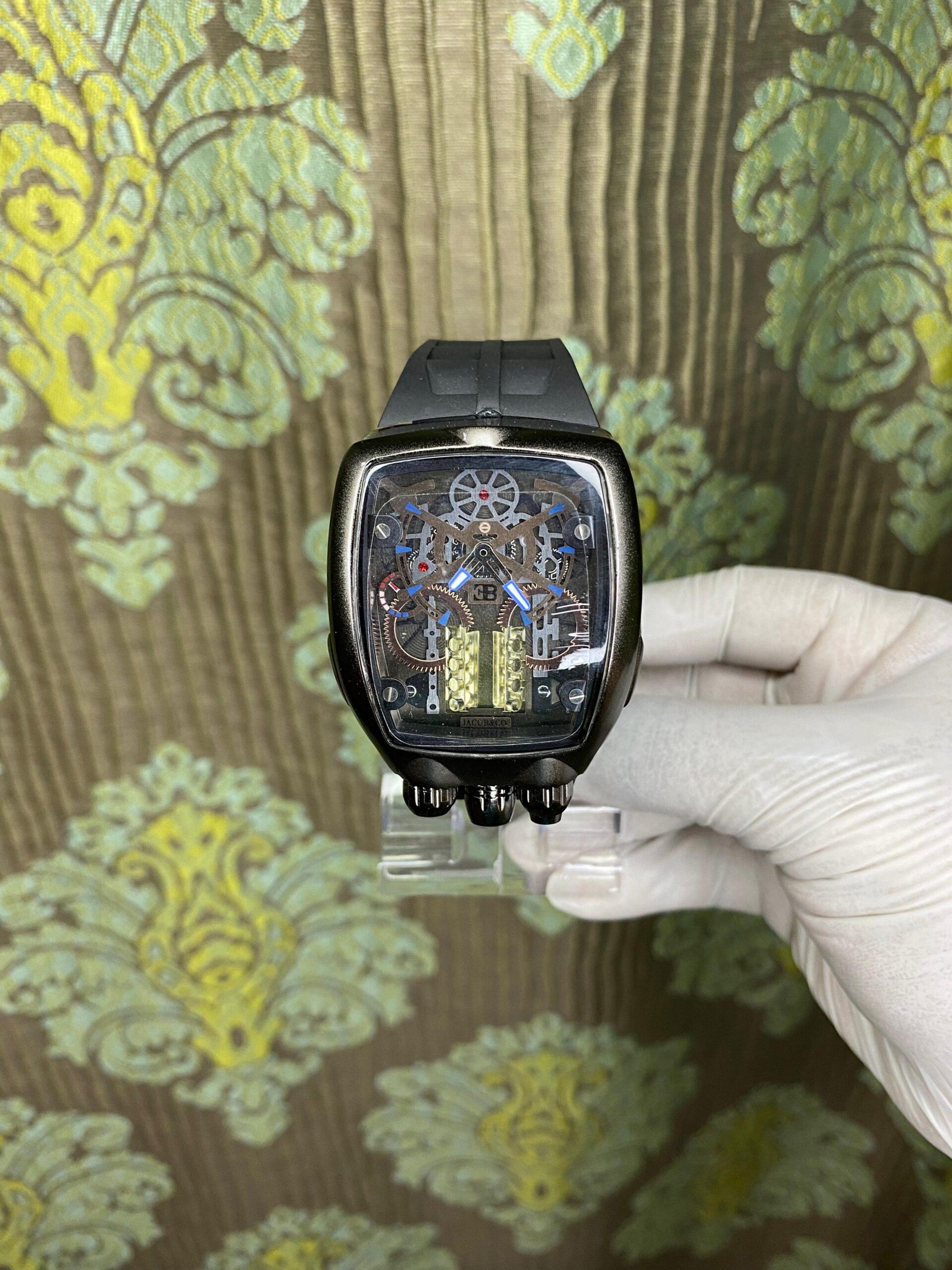 Buggatti Chiron Tourbillion (Black)  - Engine Watch