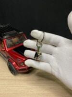 4 Keychain Combo | Gear Shifter | Disc Brake |  Turbo | Spinning Alloy Rims | Piston | Metal Shocker - Image 3