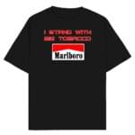 Retro Black Graphic T-Shirt – “I Stand with Big Tobacco”