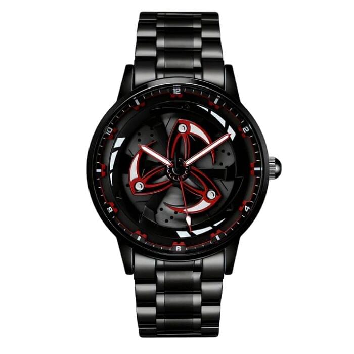 Sharingan Anime Watch by The Shipperz Port – Naruto Inspired Red Edition