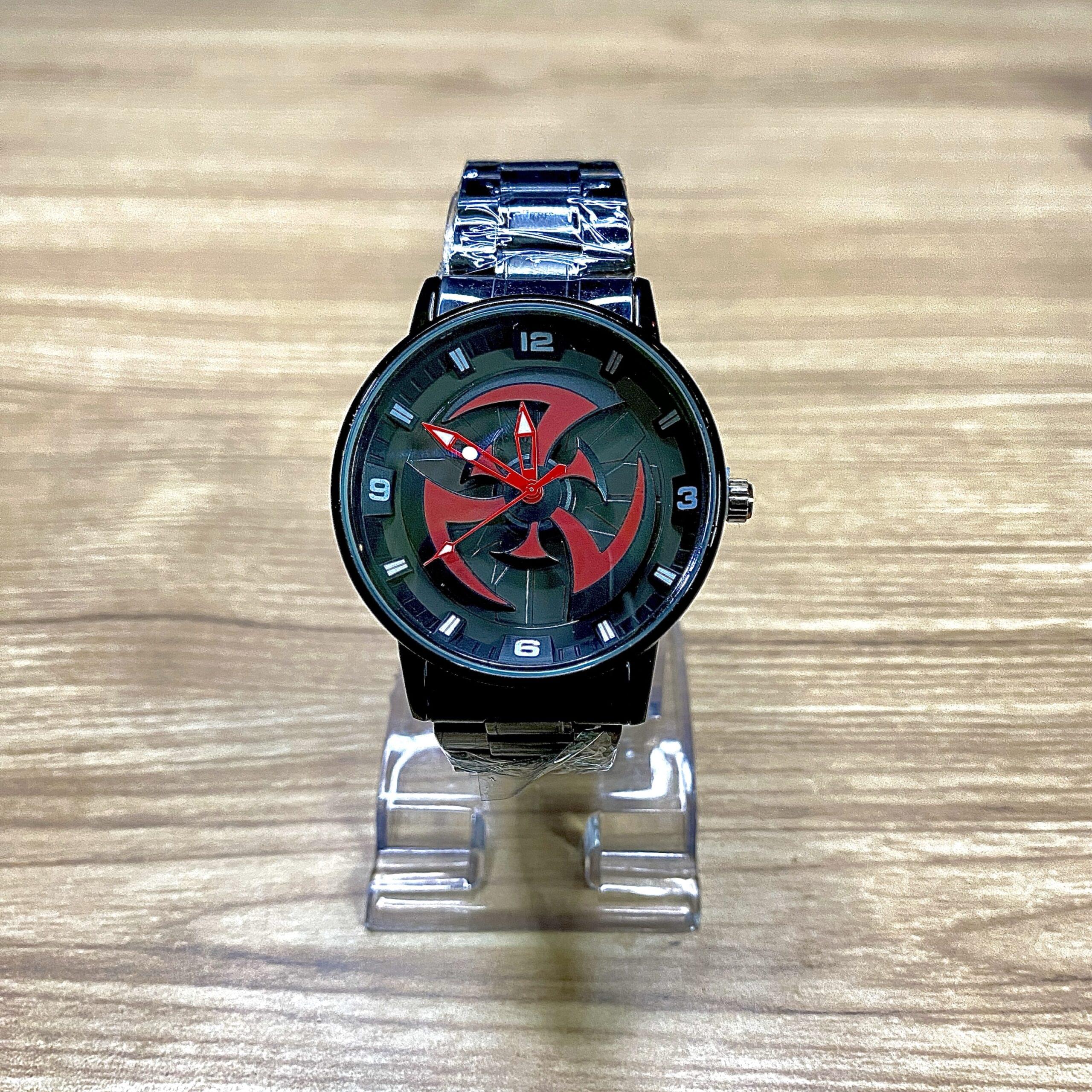 Obito Kakashi Sharingan Gyro Watch Red Naruto Watch India