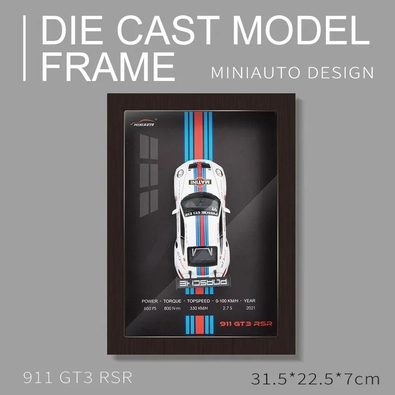 PORSCHE 911 GT3 Garage 3D Car Frame - Image 1