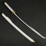 One Piece Rorono Zoro White Wado Ichimonji Cosplay Replica Premium Life Size Wooden Katana [104 CM] || ONE PIECE