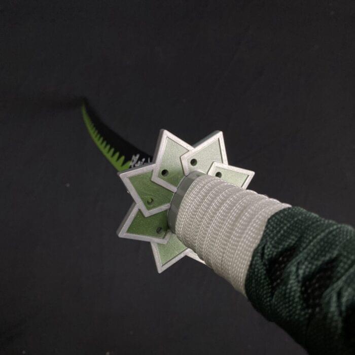 Demon Slayer Sanemi Shinazugawa Cosplay Replica Premium Life Size Wooden Katana [104 CM] || DEMON SLAYER - Image 2