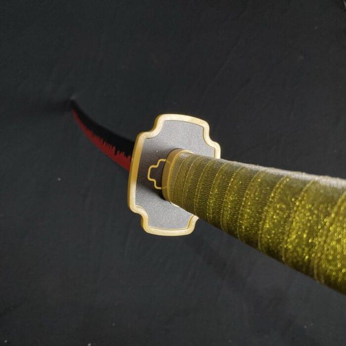 Demon Slayer Yoriichi Tsugikuni iconic Cosplay Replica Premium Life Size Wooden Katana [104 CM] || DEMON SLAYER - Image 2